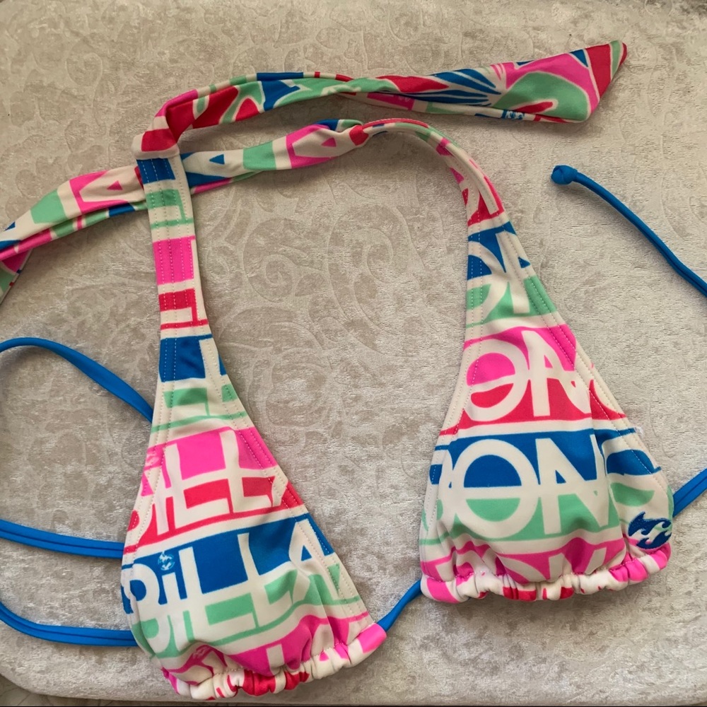 Billabong Floral Reversible Bikini XS